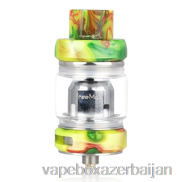 Vape Azerbaijan FreeMax Mesh Pro Sub-Ohm Tank Yellow / Green Resin